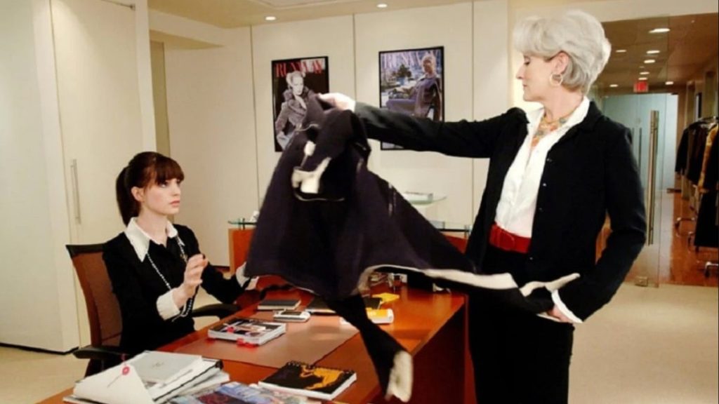 film still - Devil Wears Prada - Meryl Streep - Anne Hathaway - 2006 -  Fox 2000 Pictures